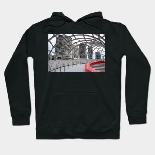 Webb Bridge, Melbourne, Australia. Hoodie